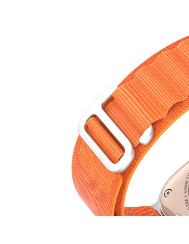 DUX DUCIS GS - Bracelet en nylon pour Apple Watch 38/40/41mm orange