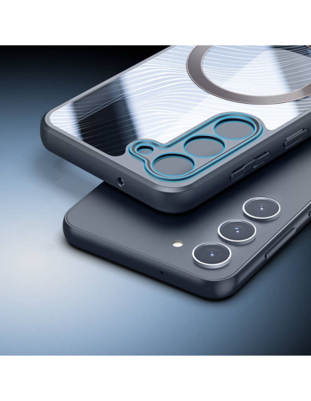 DUX DUCIS Aimo Mag - Case blindée compatible MagSafe pour Samsung Galaxy S23 Plus noir