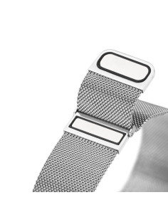 DUX DUCIS Milanais - Bracelet magnétique en acier inoxydable pour Apple Watch 42/44/45MMmm platine. 2
