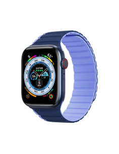 DUX DUCIS LD - Bracelet en silicone pour Apple Watch 38/40/41mm bleu