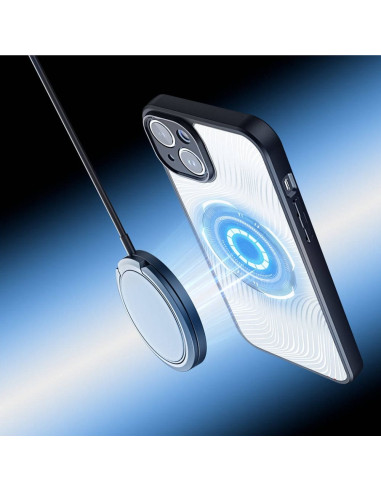 DUX DUCIS Aimo Mag - Case blindée compatible avec MagSafe pour Apple iPhone 14 noir