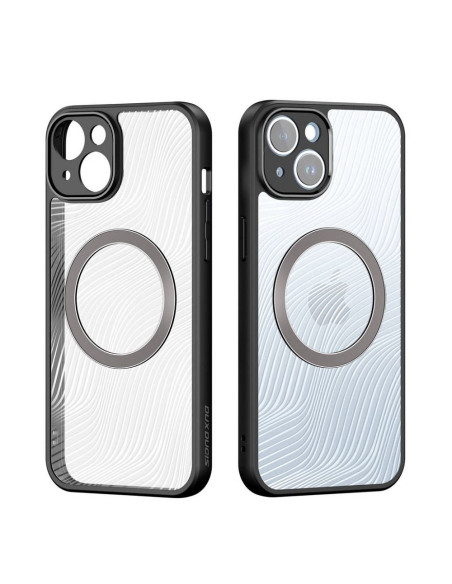 DUX DUCIS Aimo Mag - Case blindée compatible avec MagSafe pour Apple iPhone 14 Plus noir