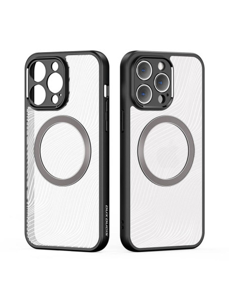 DUX DUCIS Aimo Mag - Case blindée compatible avec MagSafe pour Apple iPhone 14 Pro noir
