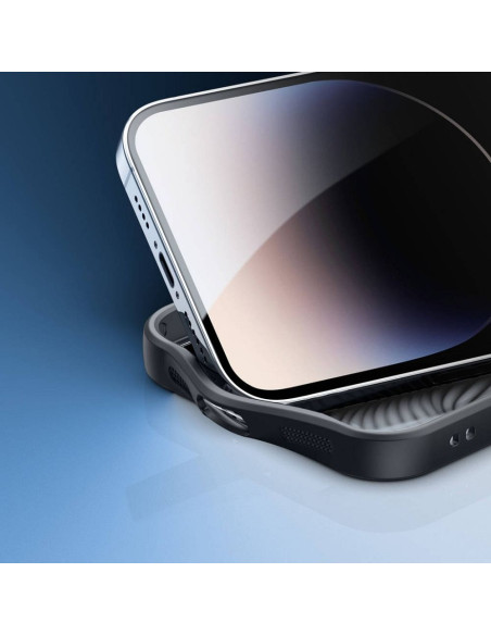 DUX DUCIS Aimo Mag - Case blindée compatible avec MagSafe pour Apple iPhone 14 Pro noir
