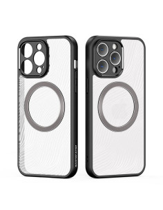 DUX DUCIS Aimo Mag - Case blindée compatible avec MagSafe pour Apple iPhone 14 Pro Max noir
