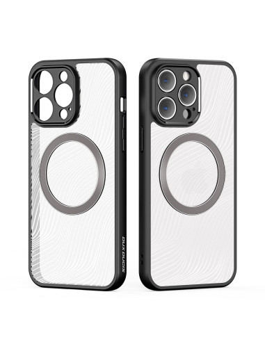 DUX DUCIS Aimo Mag - Case blindée compatible avec MagSafe pour Apple iPhone 13 Pro noir
