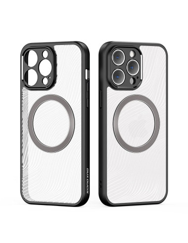DUX DUCIS Aimo Mag - Case blindée compatible MagSafe pour Apple iPhone 13 Pro Max noir