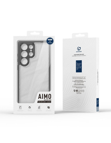 DUX DUCIS Aimo - Case blindée pour Samsung Galaxy S23 Ultra noir