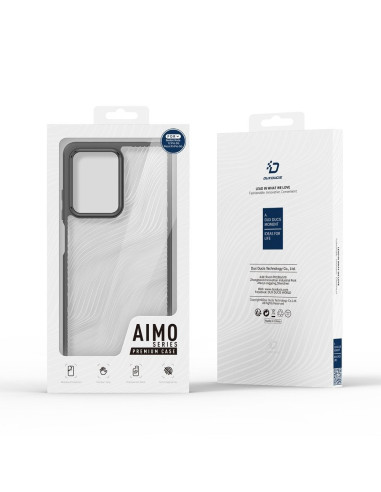 DUX DUCIS Aimo - Case blindée pour Redmi Note 12 Pro 5G noir