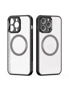 DUX DUCIS Aimo Mag - Case blindée compatible avec MagSafe pour Apple iPhone 13 noir