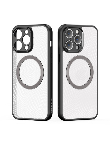 DUX DUCIS Aimo Mag - Case blindée compatible avec MagSafe pour Apple iPhone 13 noir