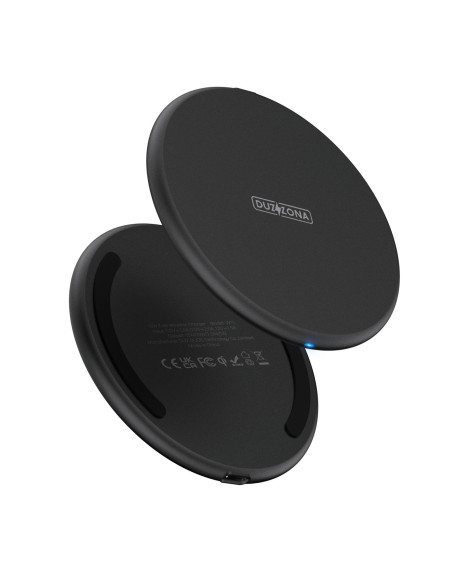 DUZZONA W11 - Chargeur inductif compatible MagSafe 15W noir