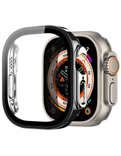 DUX DUCIS Hamo - Coque de protection avec verre pour Apple Watch Ultra/Ultra2 49mm noir