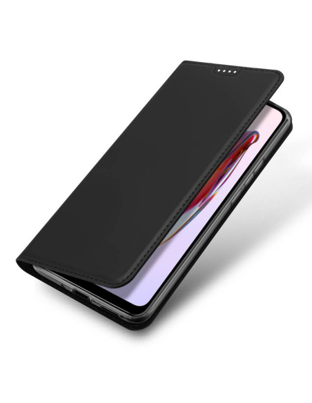 DUX DUCIS Skin Pro - Coque à rabat pour Redmi 12C noir