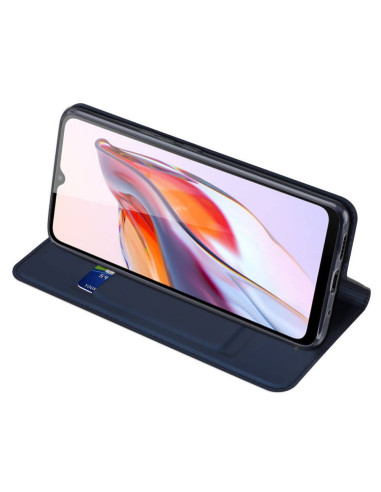 DUX DUCIS Skin Pro - Coque à rabat pour Redmi 12C bleu