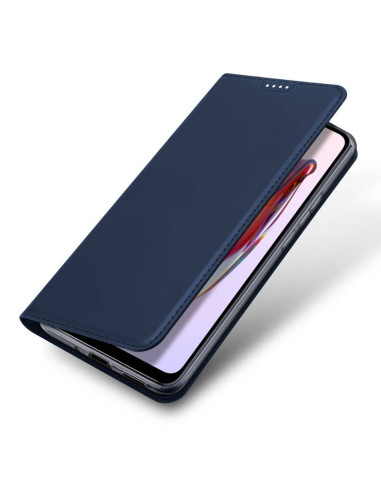 DUX DUCIS Skin Pro - Coque à rabat pour Redmi 12C bleu