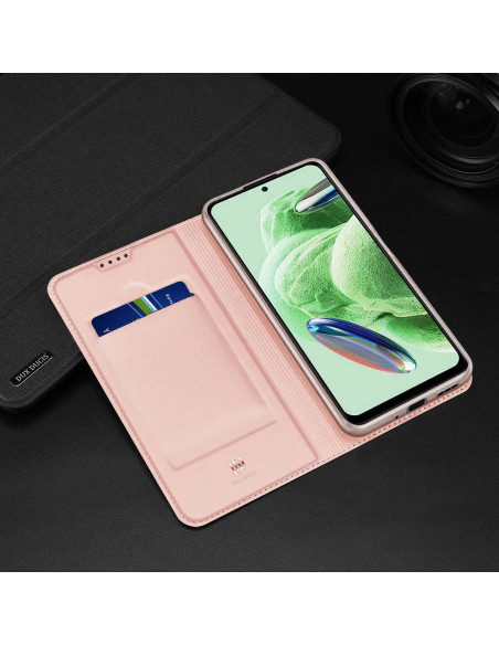 DUX DUCIS Skin Pro - Coque pour Redmi Note 12 5G rose