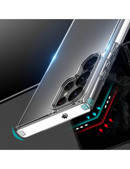 DUX DUCIS Clin - Case transparente pour Samsung Galaxy S23 Ultra