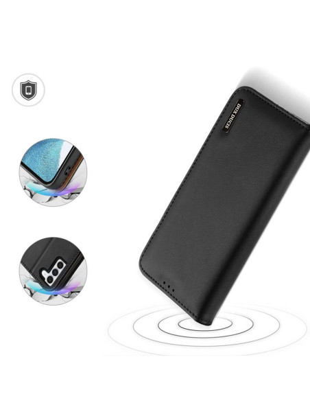 DUX DUCIS Hivo - Case en cuir pour Samsung Galaxy S23 noir