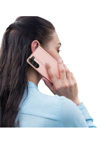 DUX DUCIS SKIN PRO étui pour SAMSUNG S23 rose