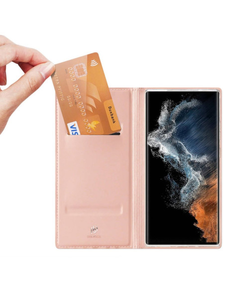 DUX DUCIS Skin Pro - Coque pour Samsung Galaxy S23 Ultra rose