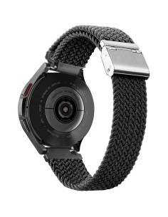 DUX DUCIS strap MIXTURE II stretchable braided 22 mm black 2
