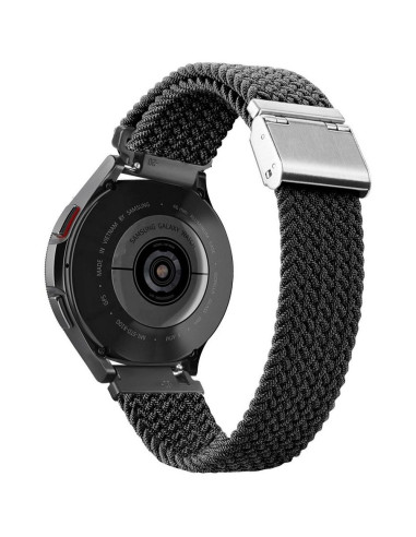 DUX DUCIS strap MIXTURE II stretchable braided 22 mm black