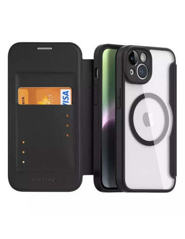 DUX DUCIS Skin X Pro - Coque compatible MagSafe pour Apple iPhone 13/14 noir