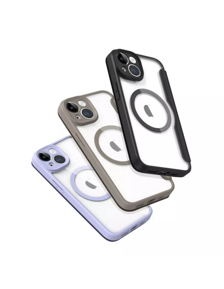 DUX DUCIS Skin X Pro - Coque compatible MagSafe pour Apple iPhone 13/14 noir