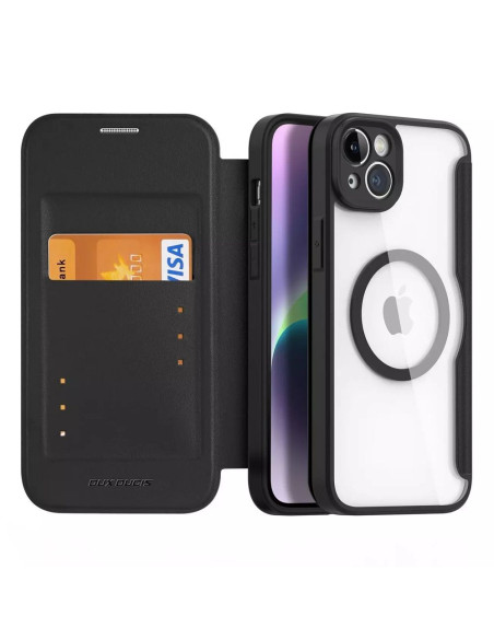DUX DUCIS Skin X Pro - Coque compatible MagSafe pour Apple iPhone 14 Plus noir