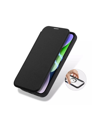 DUX DUCIS Skin X Pro - Coque compatible MagSafe pour Apple iPhone 14 Plus noir