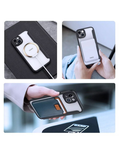 DUX DUCIS Skin X Pro - Coque compatible MagSafe pour Apple iPhone 14 Plus noir