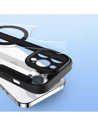 DUX DUCIS SKIN X PRO étui compatible avec MagSafe pour IPHONE 14 Pro noir