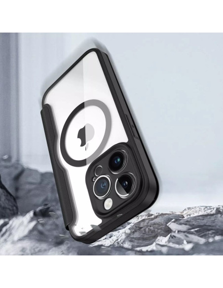 DUX DUCIS SKIN X PRO étui compatible avec MagSafe pour IPHONE 14 Pro noir