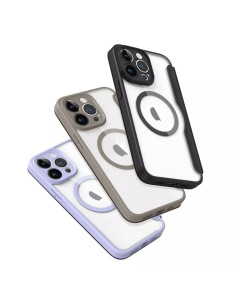DUX DUCIS Skin X Pro - Coque à rabat compatible MagSafe pour Apple iPhone 14 Pro Max noir 2