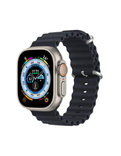 DUX DUCIS Ocean Wave - Bracelet en silicone pour Apple Watch 38/40/41mm graphite