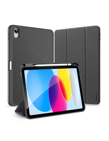DUX DUCIS Domo - Case pliante avec porte-stylet pour iPad 10 (2022) noir
