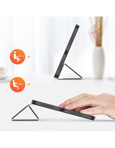 DUX DUCIS Domo - Case pliante avec porte-stylet pour iPad 10 (2022) noir