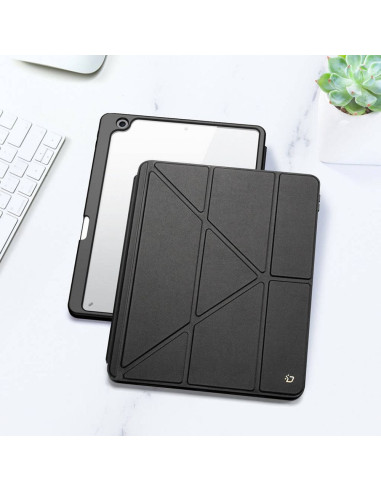 DUX DUCIS MAGI Case avec porte-stylet pour iPad 10.9 (2022) noir