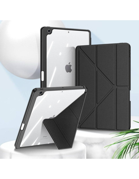 DUX DUCIS MAGI Case avec porte-stylet pour iPad 10.9 (2022) noir