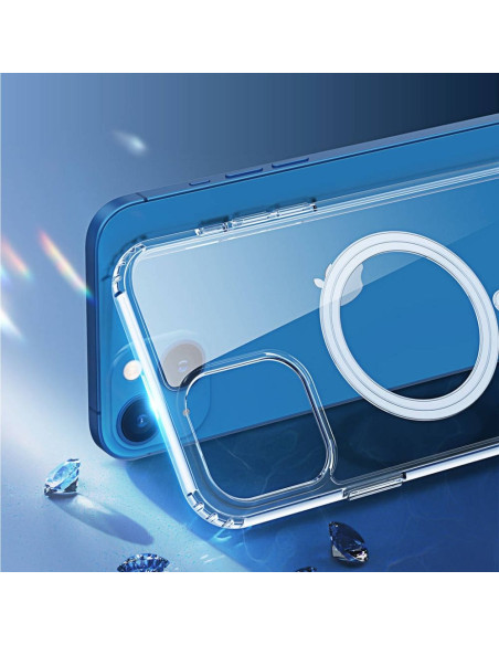 DUX DUCIS Clin - Case transparente compatible MagSafe pour iPhone 14 Plus