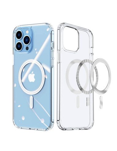 DUX DUCIS Clin - Case transparente compatible MagSafe pour iPhone 14 Pro Max