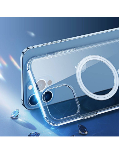 DUX DUCIS Clin - Case transparente compatible MagSafe pour iPhone 14 Pro Max