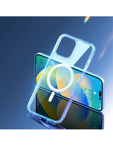 DUX DUCIS Clin - Case transparente compatible MagSafe pour iPhone 14 Pro Max