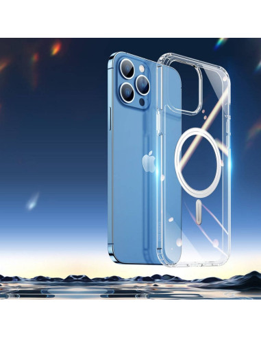DUX DUCIS Clin - Case transparente compatible MagSafe pour iPhone 14 Pro Max