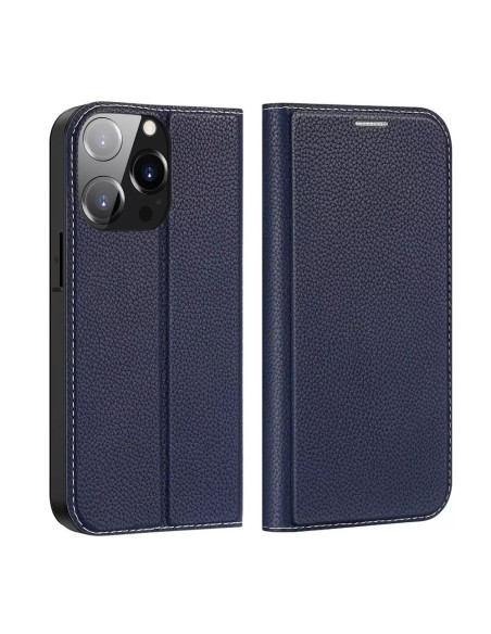 DUX DUCIS Skin X2 - Coque à rabat pour Apple iPhone 14 Pro bleu