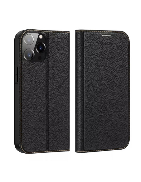 DUX DUCIS Skin X2 - Coque à rabat pour Apple iPhone 14 Pro Max noir