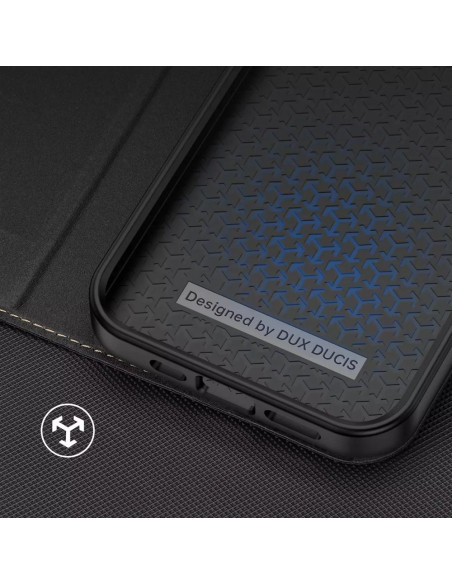 DUX DUCIS Skin X2 - Coque à rabat pour Apple iPhone 14 Pro Max noir