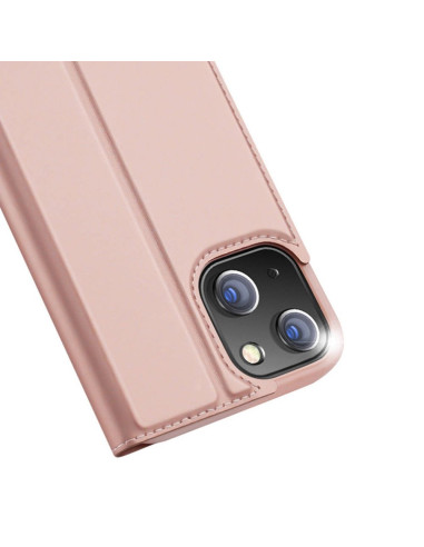 DUX DUCIS wallet case SKIN PRO for IPHONE 13 / 14 rose