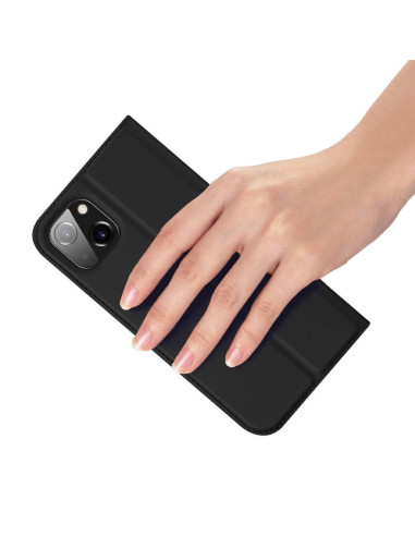 DUX DUCIS Skin Pro - Coque à rabat pour Apple iPhone 14 Plus noir